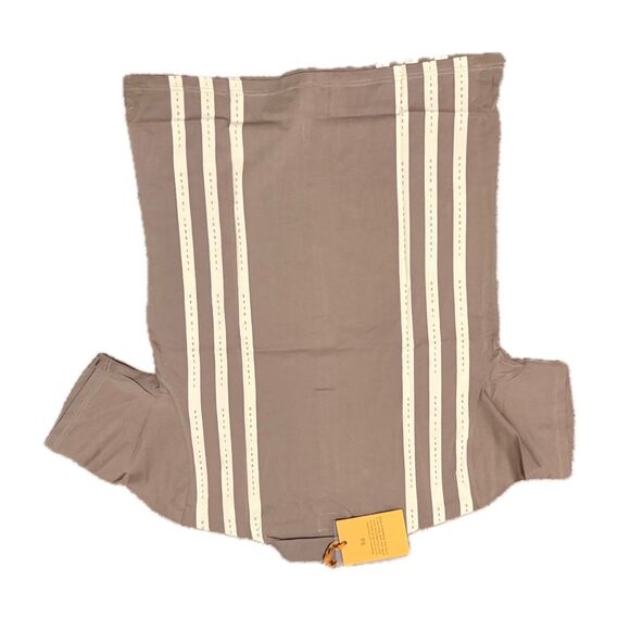 Yesterday Is Dead (Y.I.D.) Vertical Stripe Polo 2XL NWT Taupe Yid Script - Picture 2 of 2